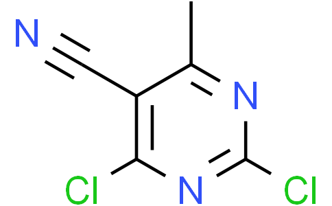 2,4-dichloro-6-methyl-pyrimidine-5-carbonitrile