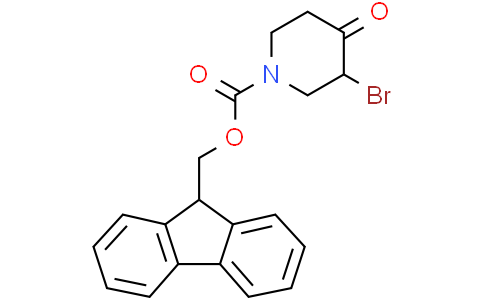 9H-fluoren-9-ylmethyl 3-bromo-4-oxopiperidine-1-carboxylate