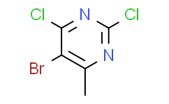 5-溴-6-甲基-2，4-二氯嘧啶,98%