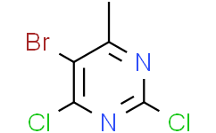 5-溴-6-甲基-2，4-二氯嘧啶,98%