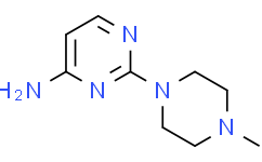 2-(4-甲基-1-哌嗪)-4-嘧啶胺,95%
