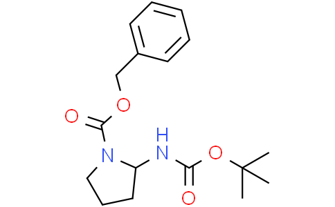 benzyl 2-(tert-butoxycarbonylamino)pyrrolidine-1-carboxylate