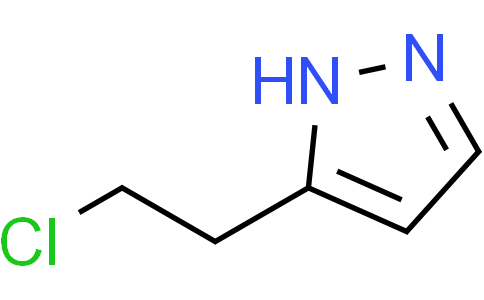 5-(2-chloroethyl)-1H-pyrazole