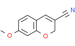 7-甲氧基-2H-苯并吡喃-3-腈,95%