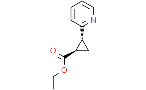 ethyl trans-2-(2-pyridyl)cyclopropanecarboxylate