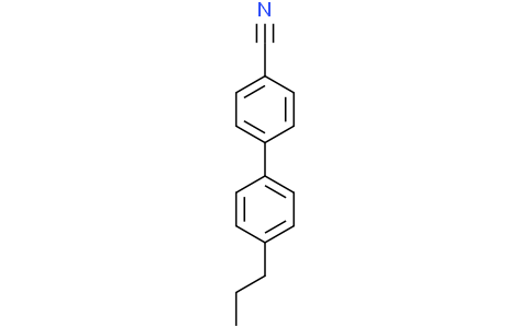 [1,1'-Biphenyl]-4-carbonitrile, 4'-propyl-Cas:58743-76-3