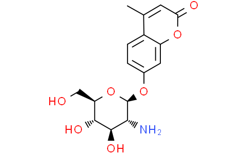 7-[(2S,3R,4R,5S,6R)-3-amino-4,5-dihydroxy-6-(hydroxymethyl)tetrahydropyran-2-yl]oxy-4-methyl-chromen-2-one
