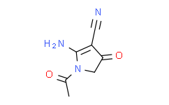 1-乙酰基-2-氨基-4-氧代-4，5-二氢吡咯-3-甲腈,≥97%