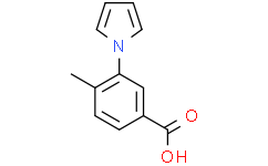 Benzoic acid, 4-methyl-3-(1H-pyrrol-1-yl)- (9CI)