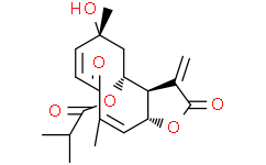 (4R,6R,7E,10Z)-2,3,3aβ,4,5,6,9,11aα-Octahydro-3-methylene-6-hydroxy-2,9-dioxo-4-(2-methylpropanoyloxy)-6,10-dimethylcyclodeca[b]