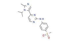 4-[2-甲基-1-异丙基-1H-咪唑-5-基]-N-[4-(甲磺酰基)苯基]-2-嘧啶胺