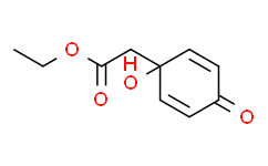 (1-羟基-4-氧代-2，5-环己二烯-1-基)乙酸乙酯