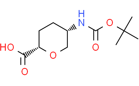(2S,5S)-5-(tert-butoxycarbonylamino)tetrahydropyran-2-carboxylic acid