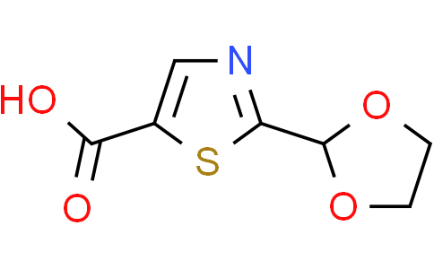 2-(1,3-dioxolan-2-yl)thiazole-5-carboxylic acid