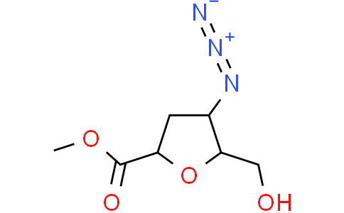 methyl (2R,4R,5S)-4-azido-5-(hydroxymethyl)tetrahydrofuran-2-carboxylate