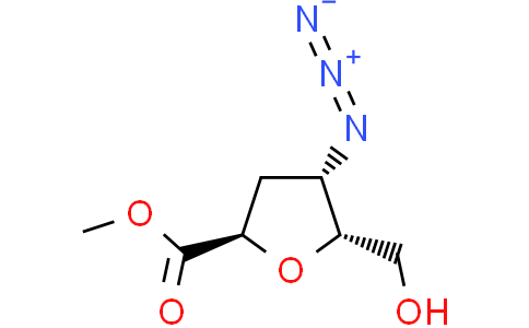 methyl (2R,4S,5R)-4-azido-5-(hydroxymethyl)tetrahydrofuran-2-carboxylate