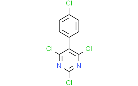 2,4,6-trichloro-5-(4-chlorophenyl)pyrimidine