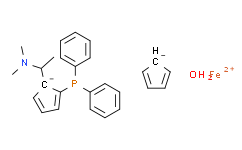 [Alfa Aesar](+/-)-N,N-二甲基-1-[(2-二苯基膦基)二茂铁基]-乙胺单水合物