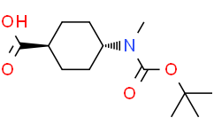 trans-4-[tert-butoxycarbonyl(methyl)amino]cyclohexanecarboxylic acid