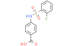 4-((2-FLUOROPHENYL)SULFONAMIDO)BENZOIC ACID