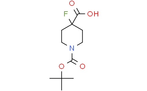 1-tert-butoxycarbonyl-4-fluoro-piperidine-4-carboxylic acid