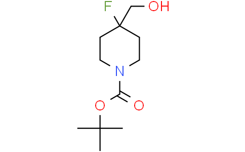 tert-butyl 4-fluoro-4-(hydroxymethyl)piperidine-1-carboxylate