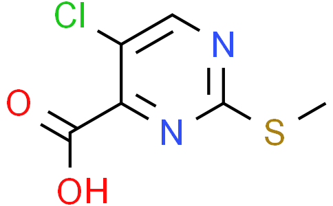 5-chloro-2-(methylsulfanyl)pyrimidine-4-carboxylic acid