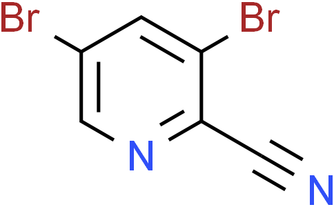 3,5-dibromopyridine-2-carbonitrile