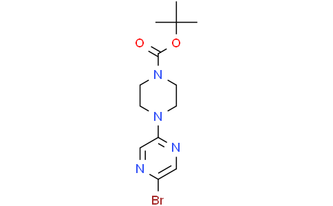 tert-butyl 4-(5-bromopyrazin-2-yl)piperazine-1-carboxylate