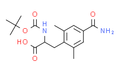 (S)-2-(tert-butoxycarbonylamino)-3-(4-carbamoyl-2,6-dimethylphenyl)propanoic acid