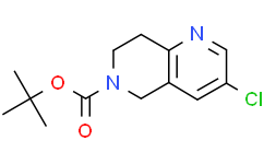 3-Chloro-7,8-dihydro-1,6-naphthyridine-6(5H)-carboxylic Acid 1,1-Dimethylethyl Ester