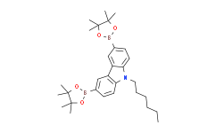 9-己基-3，6-双(4，4，5，5-四甲基-1，3，2-二氧杂环戊硼烷-2-基)-9H-咔唑,99%