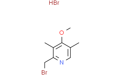 2-(bromomethyl)-4-methoxy-3,5-dimethyl-pyridine hydrochloride