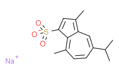 7-异丙基-1，4-二甲基甘菊蓝-3-磺酸钠盐