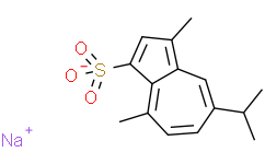 7-异丙基-1，4-二甲基甘菊蓝-3-磺酸钠盐