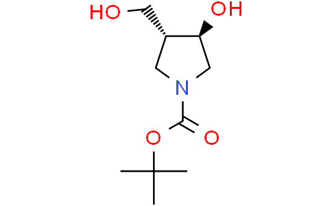 tert-butyl (3R,4R)-3-hydroxy-4-(hydroxymethyl)pyrrolidine-1-carboxylate