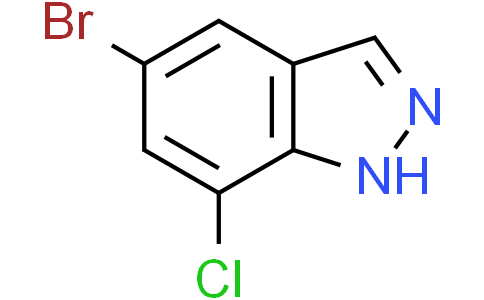 5-bromo-7-chloro-1H-indazole