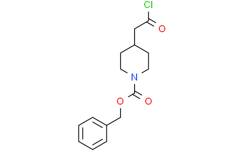 benzyl 4-(2-chloro-2-oxo-ethyl)piperidine-1-carboxylate