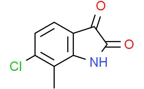 6-氯-7-甲基吲哚啉-2，3-二酮