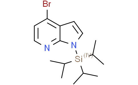 4-bromo-1-[tris(propan-2-yl)silyl]-1H-pyrrolo[2,3-b]pyridine