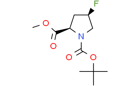 1-tert-butyl-2-methyl (2R,4R)-4-fluoropyrrolidine-1,2-dicarboxylate