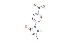 1-(4-硝基苯基)-3-甲基-5-吡唑啉酮,≥98%(GC)(T)