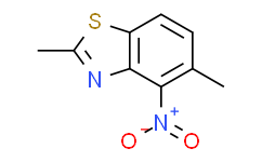 2，5-二甲基-4-硝基苯并[d]噻唑,96%