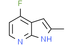 4-氟-2-甲基-1H-吡咯并[2,3-b]吡啶