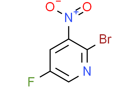 2-bromo-5-fluoro-3-nitro-pyridine