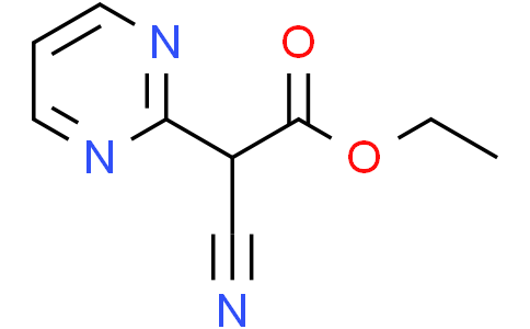Ethyl 2-cyano-2-(pyrimidin-2-yl)acetate