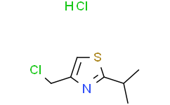 4-(Chloromethyl)-2-isopropyl]-4-thiazolyl, Hydrochloride Salt