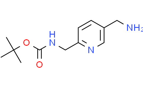 tert-Butyl ((5-(aminomethyl)pyridin-2-yl)methyl)carbamateCas:654679-12-6