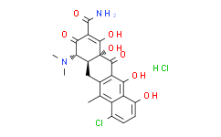 Anhydrochlortetracycline (hydrochloride)