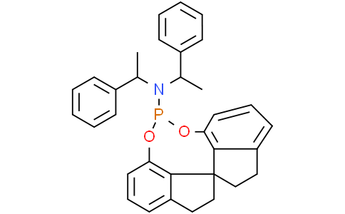 (11aR)-N,N-Bis((S)-1-phenylethyl)-4,5,6,7-tetrahydrodiindeno[7,1-de:1',7'-fg][1,3,2]dioxaphosphocin-12-amineCas:656233-47-5
